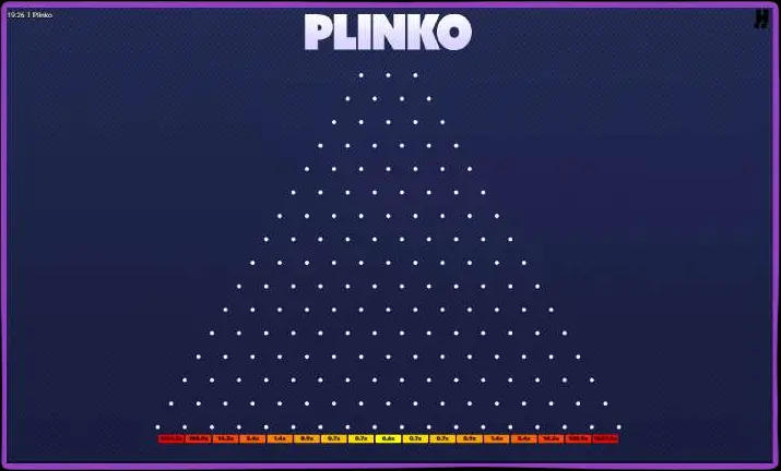 Aplikacja do gry Plinko na Androida, iOS i PC.